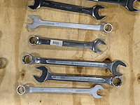 Partij steeksleutels/ringsleutels/combinatiesleutels (20x) - afbeelding 9 van  9