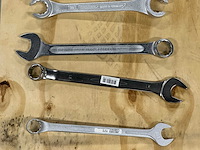 Partij steeksleutels/ringsleutels/combinatiesleutels (20x) - afbeelding 8 van  8