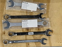 Partij steeksleutels/ringsleutels/combinatiesleutels (20x) - afbeelding 4 van  8