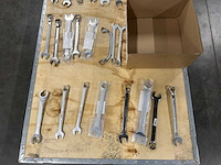 Partij steeksleutels/ringsleutels/combinatiesleutels (20x) - afbeelding 5 van  8