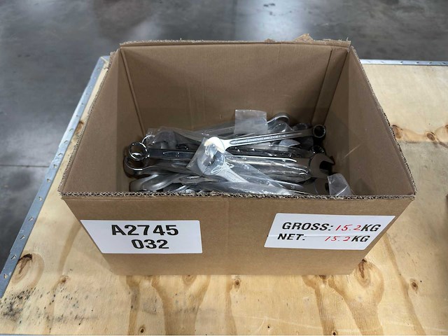 Partij steeksleutels/ringsleutels/combinatiesleutels (20x) - afbeelding 3 van  10