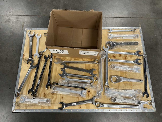 Partij steeksleutels/ringsleutels/combinatiesleutels (20x) - afbeelding 6 van  10