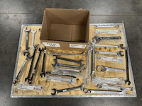 Partij steeksleutels/ringsleutels/combinatiesleutels (20x) - afbeelding 6 van  10