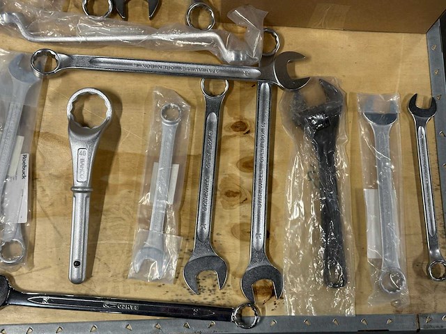 Partij steeksleutels/ringsleutels/combinatiesleutels (20x) - afbeelding 10 van  10