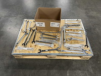 Partij steeksleutels/ringsleutels/combinatiesleutels (20x) - afbeelding 1 van  8