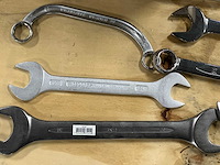 Partij steeksleutels/ringsleutels/combinatiesleutels (20x) - afbeelding 4 van  8