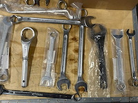 Partij steeksleutels/ringsleutels/combinatiesleutels (20x) - afbeelding 7 van  8