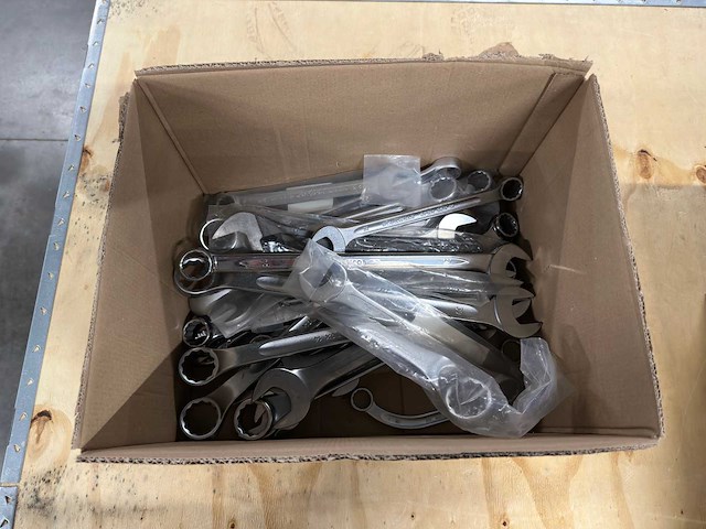 Partij steeksleutels/ringsleutels/combinatiesleutels (20x) - afbeelding 8 van  8