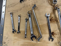 Partij steeksleutels/ringsleutels/combinatiesleutels (25x) - afbeelding 9 van  10