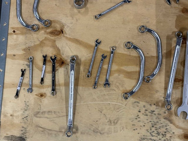 Partij steeksleutels/ringsleutels/combinatiesleutels (25x) - afbeelding 10 van  10