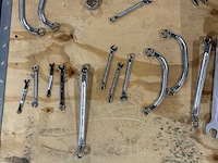 Partij steeksleutels/ringsleutels/combinatiesleutels (25x) - afbeelding 10 van  10