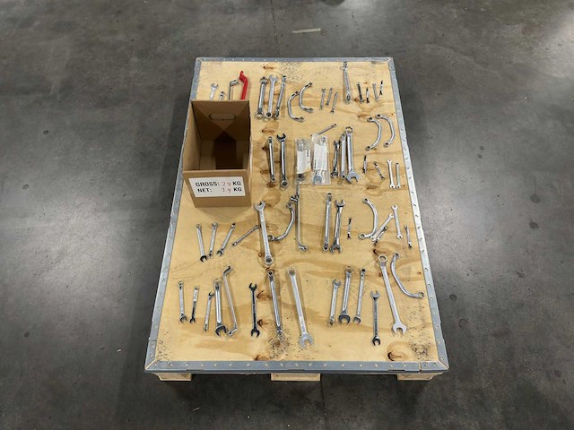 Partij steeksleutels/ringsleutels/combinatiesleutels (25x) - afbeelding 8 van  10