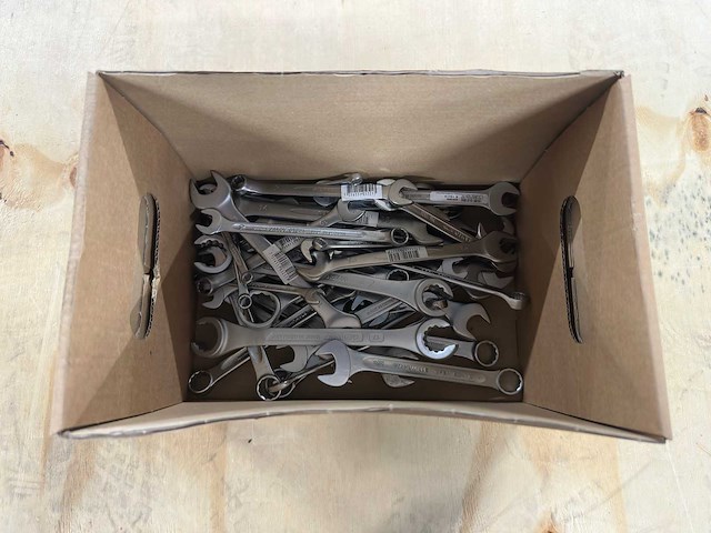 Partij steeksleutels/ringsleutels/combinatiesleutels (40x) - afbeelding 3 van  11