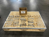 Partij steeksleutels/ringsleutels/combinatiesleutels (40x) - afbeelding 1 van  11