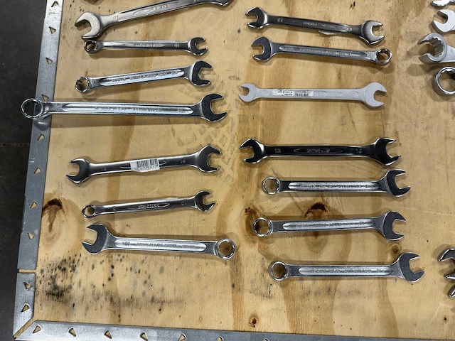 Partij steeksleutels/ringsleutels/combinatiesleutels (40x) - afbeelding 11 van  11