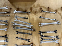 Partij steeksleutels/ringsleutels/combinatiesleutels (40x) - afbeelding 6 van  11