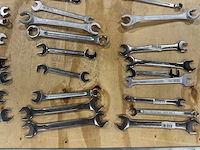 Partij steeksleutels/ringsleutels/combinatiesleutels (40x) - afbeelding 7 van  11