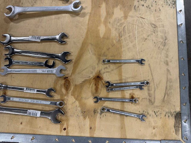 Partij steeksleutels/ringsleutels/combinatiesleutels (40x) - afbeelding 8 van  11