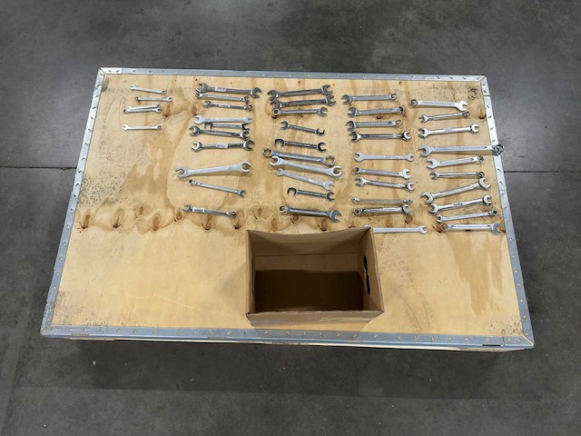 Partij steeksleutels/ringsleutels/combinatiesleutels (40x) - afbeelding 9 van  11