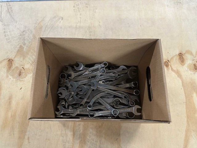 Partij steeksleutels/ringsleutels/combinatiesleutels (50x) - afbeelding 11 van  13