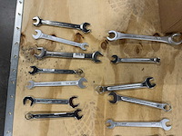 Partij steeksleutels/ringsleutels/combinatiesleutels (50x) - afbeelding 8 van  13