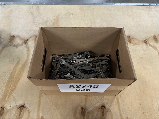 Partij steeksleutels/ringsleutels/combinatiesleutels (50x) - afbeelding 5 van  14