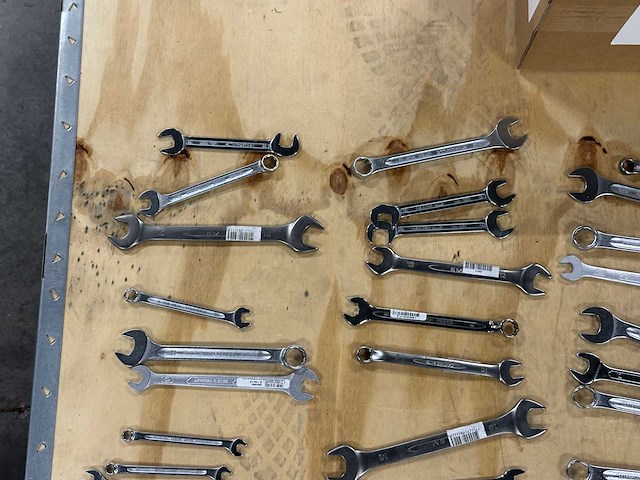 Partij steeksleutels/ringsleutels/combinatiesleutels (50x) - afbeelding 6 van  14