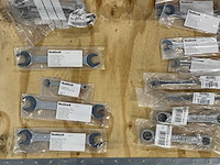 Partij steeksleutels/ringsleutels/combinatiesleutels - afbeelding 2 van  8