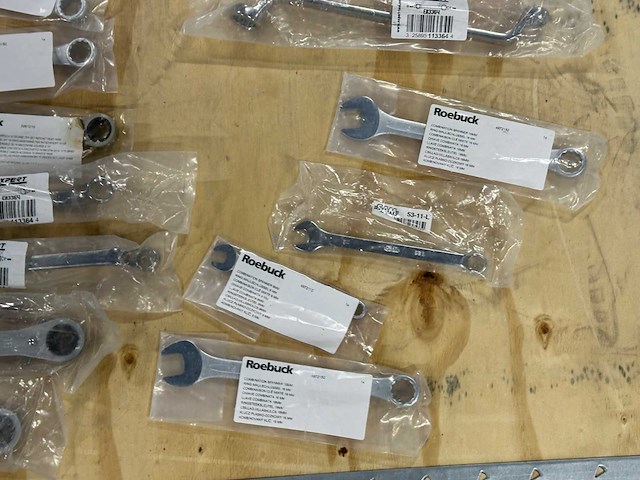 Partij steeksleutels/ringsleutels/combinatiesleutels - afbeelding 6 van  8