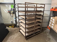 Partij steenovenwagens met inschietkar - afbeelding 5 van  8