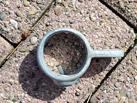 Partij steigerbuis koppelstukken | scharnierdeel met enkel oogdeel - afbeelding 2 van  7