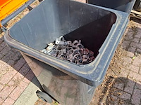 Partij steigerbuis koppelstukken | scharnierstuk met dubbel oogdeel, 90 graden - afbeelding 7 van  8