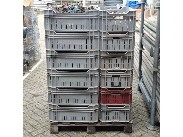Partij steigerbuizen en koppelingen - afbeelding 3 van  16