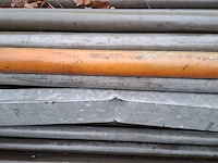 Partij steigerbuizen op 2x transportbok - afbeelding 9 van  9