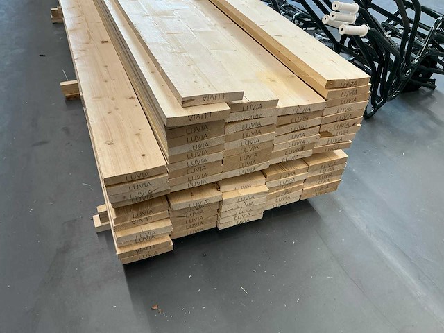 Partij steigerhout 480cm (69x) - afbeelding 2 van  2
