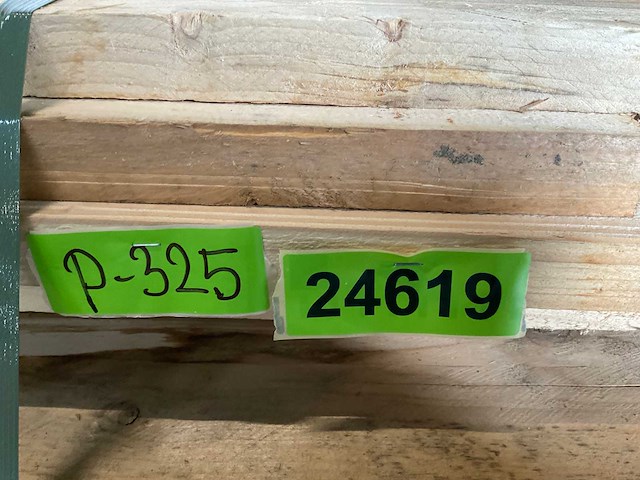 Partij steigerhouten planken met breuk 500x19,5x3 cm - afbeelding 3 van  8