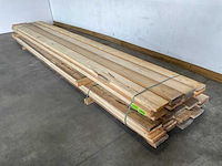 Partij steigerhouten planken met breuk 500x19,5x3 cm - afbeelding 1 van  8