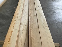 Partij steigerhouten planken met breuk 500x19,5x3 cm - afbeelding 5 van  8