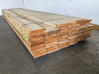 Partij steigerhouten planken met breuk 500x19,5x3 cm - afbeelding 9 van  9