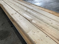 Partij steigerhouten planken met breuk 500x19,5x3 cm - afbeelding 6 van  9