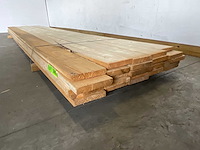 Partij steigerhouten planken met breuk 500x19,5x3 cm - afbeelding 8 van  9