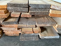 Partij steigerhouten planken met breuk 500x19,5x3 cm - afbeelding 4 van  12