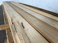 Partij steigerhouten planken met breuk 500x19,5x3 cm - afbeelding 6 van  12