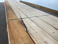 Partij steigerhouten planken met breuk 500x19,5x3 cm - afbeelding 4 van  10