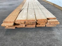 Partij steigerhouten planken met breuk 500x19,5x3 cm - afbeelding 10 van  10
