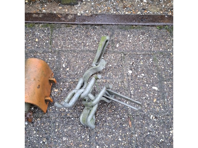 Partij steigermateriaal in transportkist - afbeelding 7 van  9