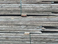 Partij steigerplanken; circa 360 stuks - afbeelding 2 van  9