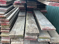 Partij steigerplanken; circa 360 stuks - afbeelding 7 van  9