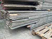 Partij steigerplanken; circa 360 stuks - afbeelding 9 van  9