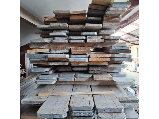 Partij steigerplanken | diverse lengtes - afbeelding 2 van  6